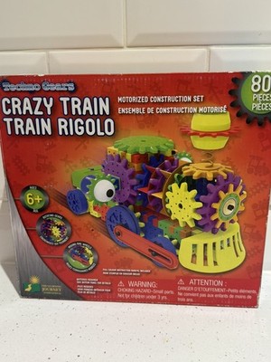 Techno Gears Crazy Train - Motorisierter Baukasten - komplett - sehr guter Zustand
