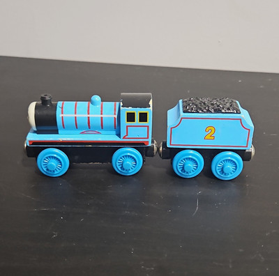 Thomas & Friends Wooden Railway Edward Train Engine & Tender
