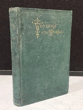 Wonders of the World 1873 Henry Freeman Geography History Antique Book