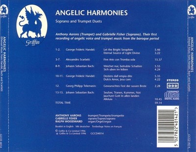 ANGELIC HARMONIES NEW CD