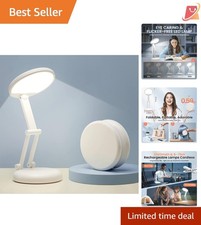 Cordless Dimmable LED Desk Lamp Rechargeable Battery Powered Small Light