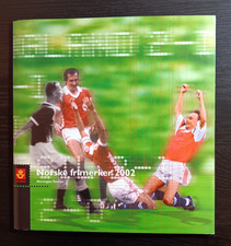 "Norske Frimerker 2002" Jahrgangsmappe / Jahrbuch Norwegen - neuwertig!