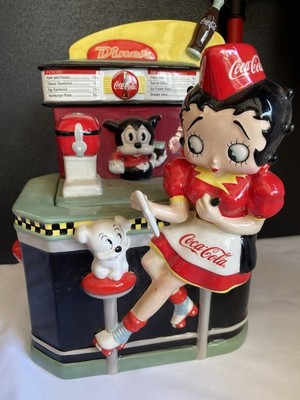 Vintage Limited Edition Betty Boop Coca-Cola Cookie Jar 1545/3600 