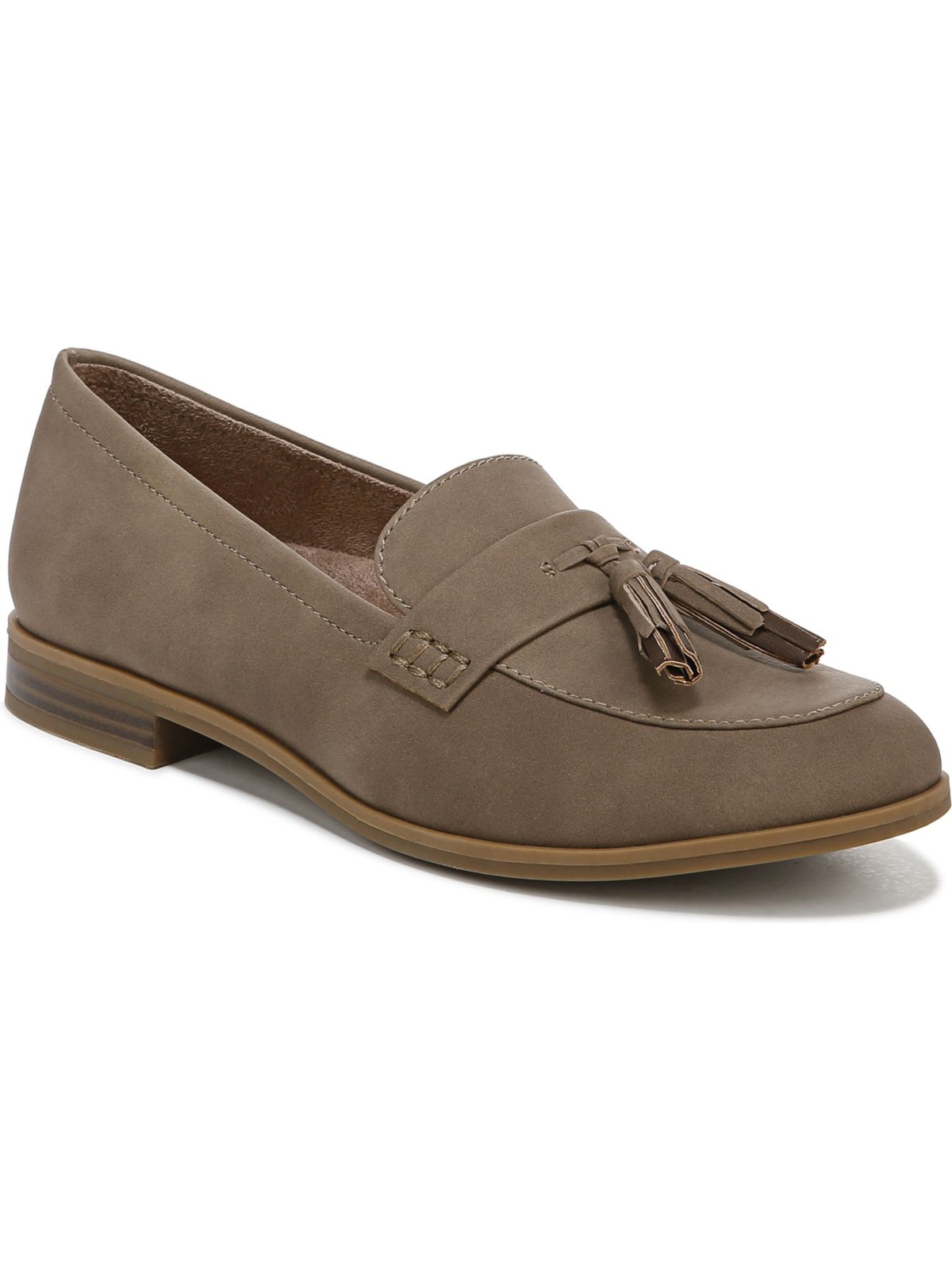 NATURALIZER Womens Beige Notched Marco Round Toe Slip On Loafers Shoes 75 M 9890₽
