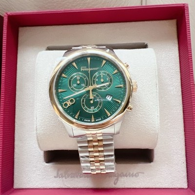 Salvatore Ferragamo Two-Tone Gancini Watch - Yellow Gold & Silver Salvatore Ferragamo Gancini Twisted Women main image 4