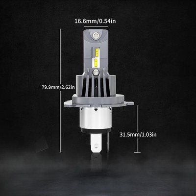 FZR400 ヘッドライト For Yamaha FZR400 S 1988-1990 LED Headlights All-Weather Use Pn