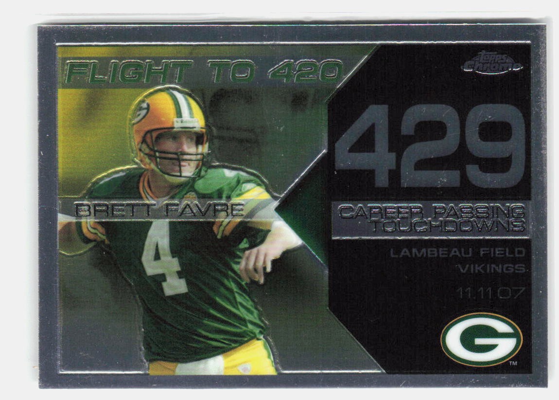 2008 Topps Chrome #BFC-429 Brett Favre Brett Favre Collection