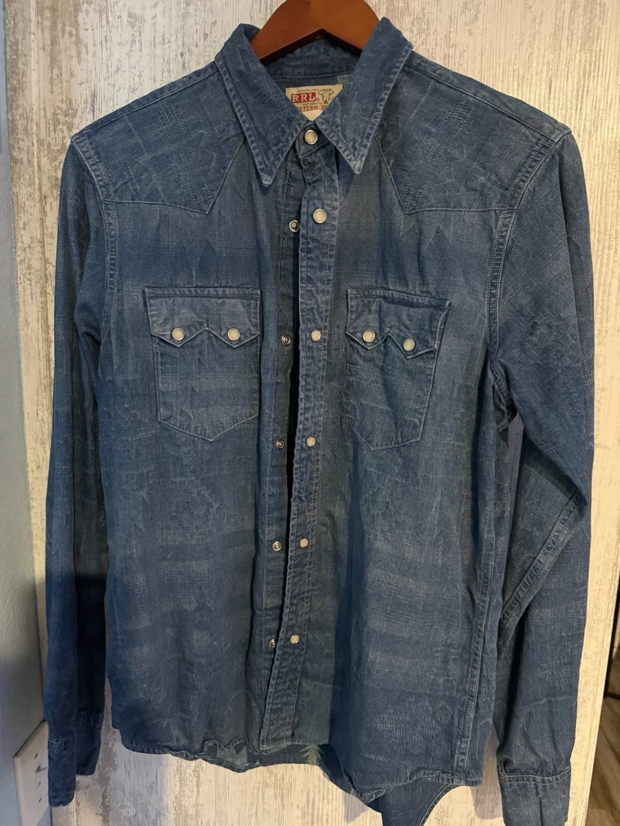 rrl selvedge shirt products for sale | eBay