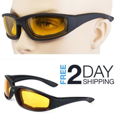 1x Day&Night Driving Riding Glasses Eyewear Motorcycle Cycling Sunglasses UV400