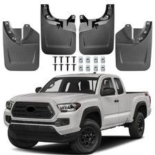 4pc Mud Flaps For Toyota Tacoma Sr N300 2016-2023 Splash Guards Mud Guards 4pc Mud Flaps For Toyota Tacoma Sr N300 2016-2023 Splash Guards Mud Guards