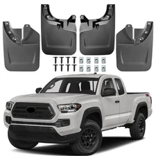 For 2016-2023 Toyota Tacoma N300 Mud Flaps Splash Guards Mudguard Front Rear