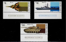 Israel Scott #852-54, Tab Singles 1983 Complete Set FVF MNH