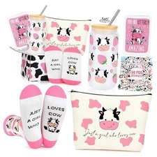 Cow Print Stuff, Birthday Gifts for Cow Lovers, Cute Themed Gifts, cow gifts