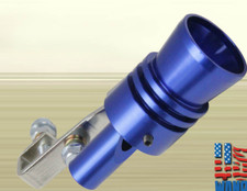 Universal Blue Fake Turbo Sound Exhaust Blow Off Valve Simulator Whistler Xl