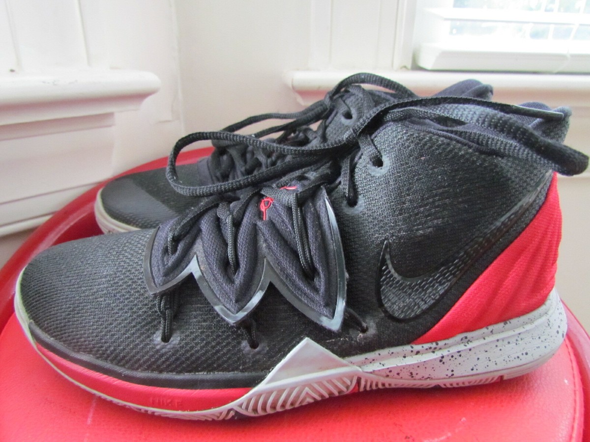 nike kyrie 5 university red black