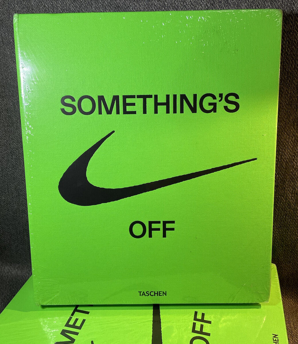 Virgil Abloh x Nike ICONS “Somethings Off” Taschen Hardcover Virgil Abloh x Nike ICONS “Somethings Off” Taschen Hardcover