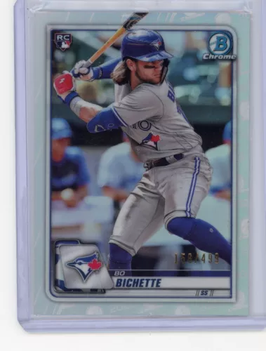 Bo Bichette 2020 Bowman Chrome /499 Rookie Refractor RC #50 Toronto Blue Jays