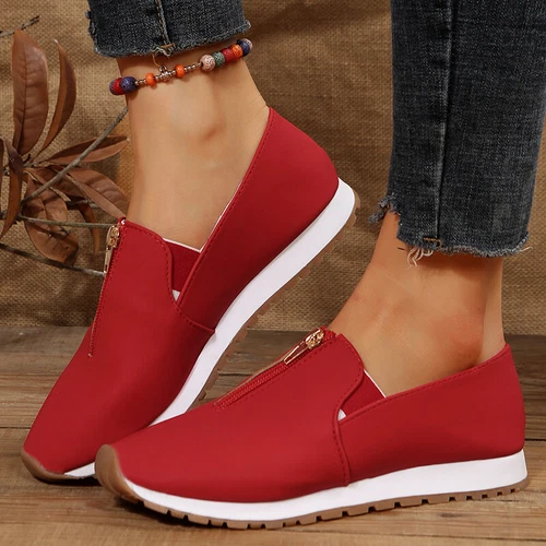 Damen Sneaker Sportschuhe Turnschuhe Laufschuhe Freizeit Slip On Schuhe - Bild 8 von 25