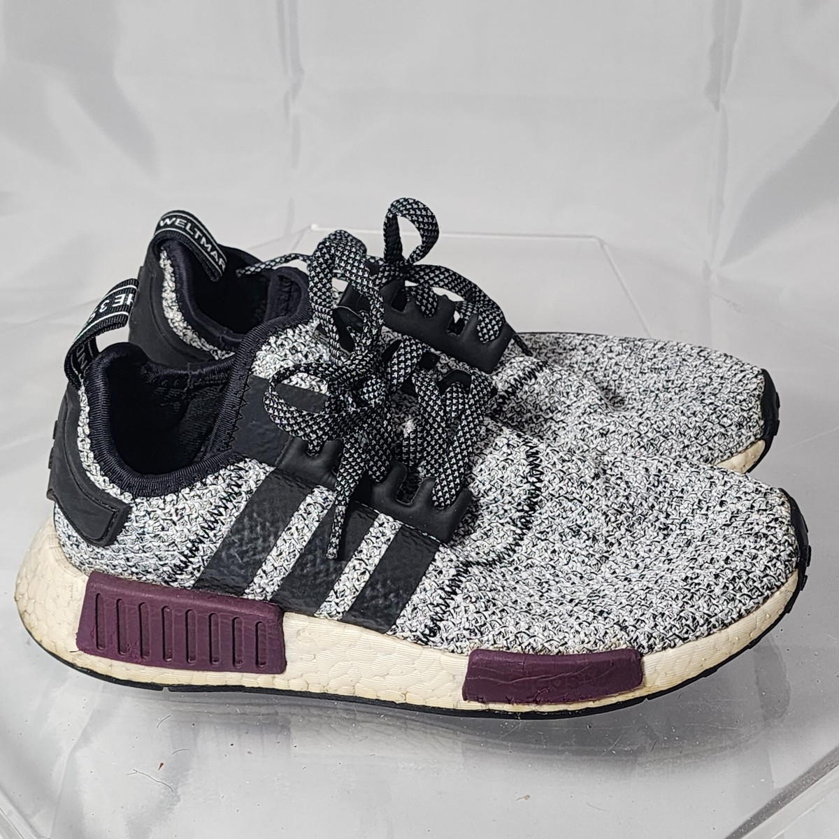 adidas gazelle silver green womens Shop Purple Womens adidas NMD R1 Lace Up Sneakers  Shoebacca