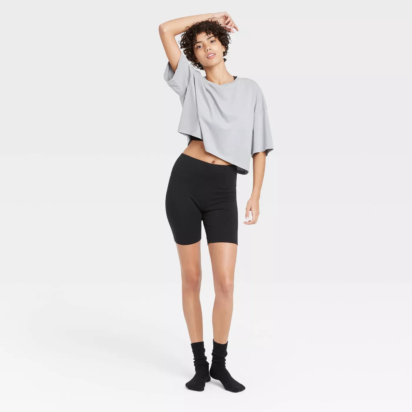 Women's Lounge Bike Shorts - Colsie™ Black Medium B60 | eBay