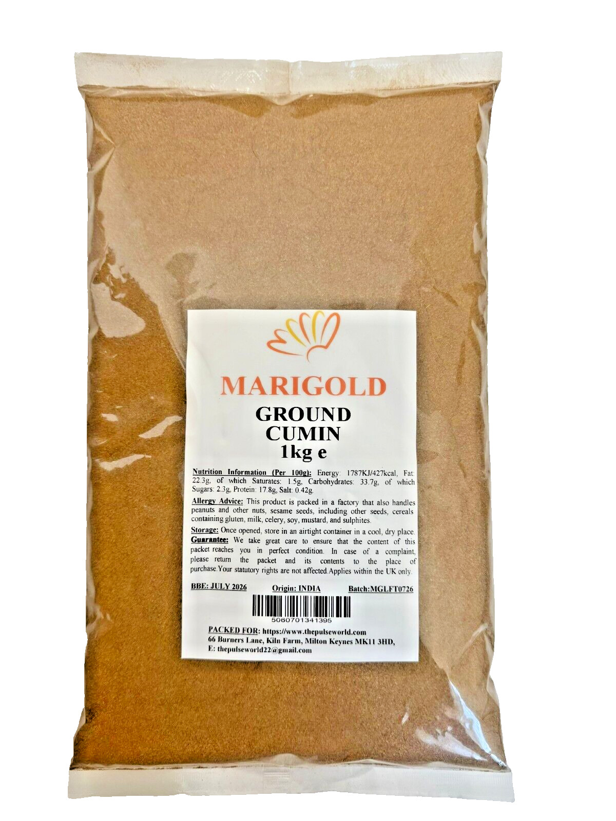 Marigold Ground Cumin  1kg-Jeera powder-Cumin powder