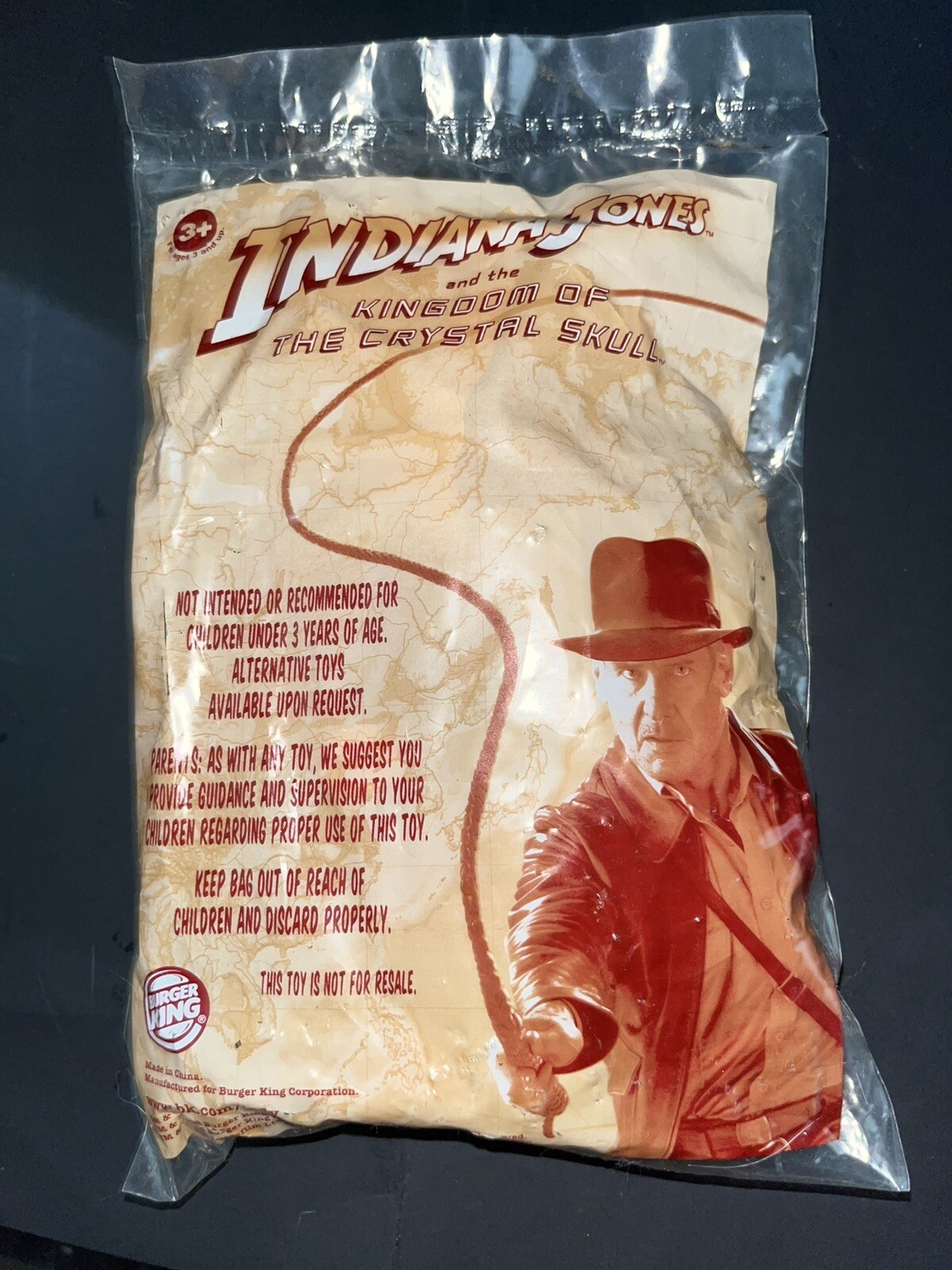 Indiana Jones Burger King Toy Set 2008 Kingdom Of The Crystal Skulls New