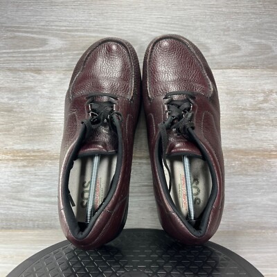 SAS Bout Time Walking Shoes Burgundy Leather Men\'s Size 14 W Wide USA Comfort SAS Men main image 2