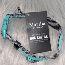 Martha Stewart Adjustable Nylon Dog Collar