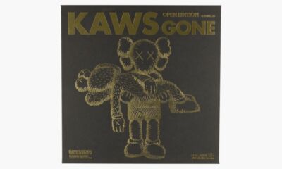 2019 Kaws Gone Black Figure 100% Authentic Brand New in Box