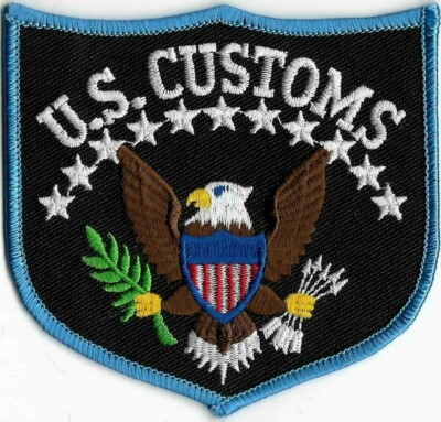ZOLL - US Customs Patch Abzeichen (das reguläre) Douanes Aduanas ZFA ZUZ FSZ USA