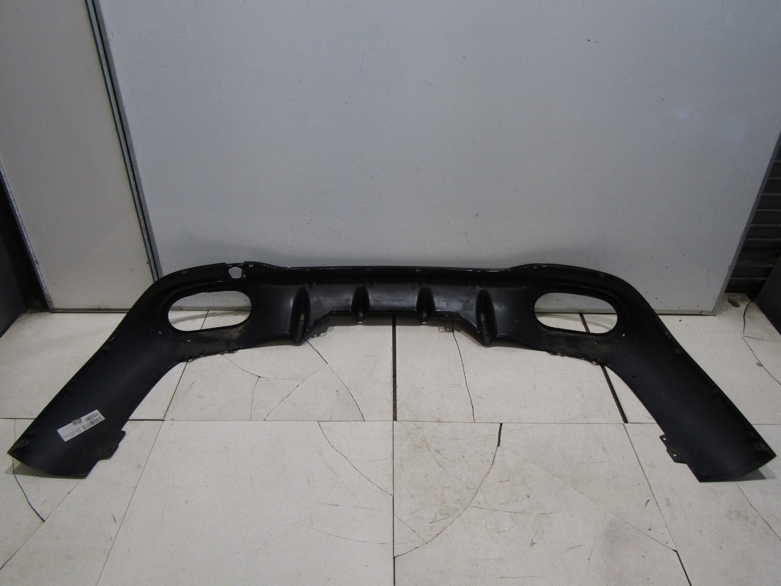 MERCEDES CLA C118 AMG 19 -ON REAR BUMPER DIFFUSER GENUINE  