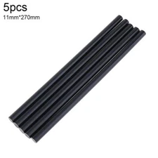 5pcs/set 11mm x 250mm Black Hot-melt Glue Sticks Adhesive DIY Tools for  Repair