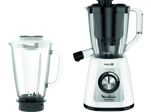 Moulinex Blendforce 2-en-1 1,75L Batidora de Vaso 2 Velocidades Blanca (LM43Q110) | Compra online eBay