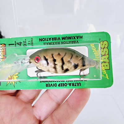 Vtg Pre Rapala Luhr Jensen 1/4 Oz Hot Lips Express USA Crankbait