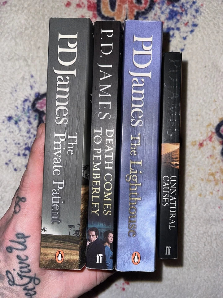 P.D. James Book Bundle X 4, Crime, Thriller, Mystery, Detective, (37) - Image 3 of 4