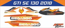 SEADOO GTI SE 130 2018 Graphics / Decal / Sticker ORANGE
