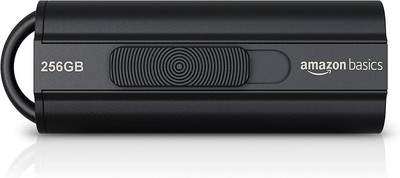 Amazon Basics - 256 GB Ultra Fast USB 3.1 Flash Drive (Black)