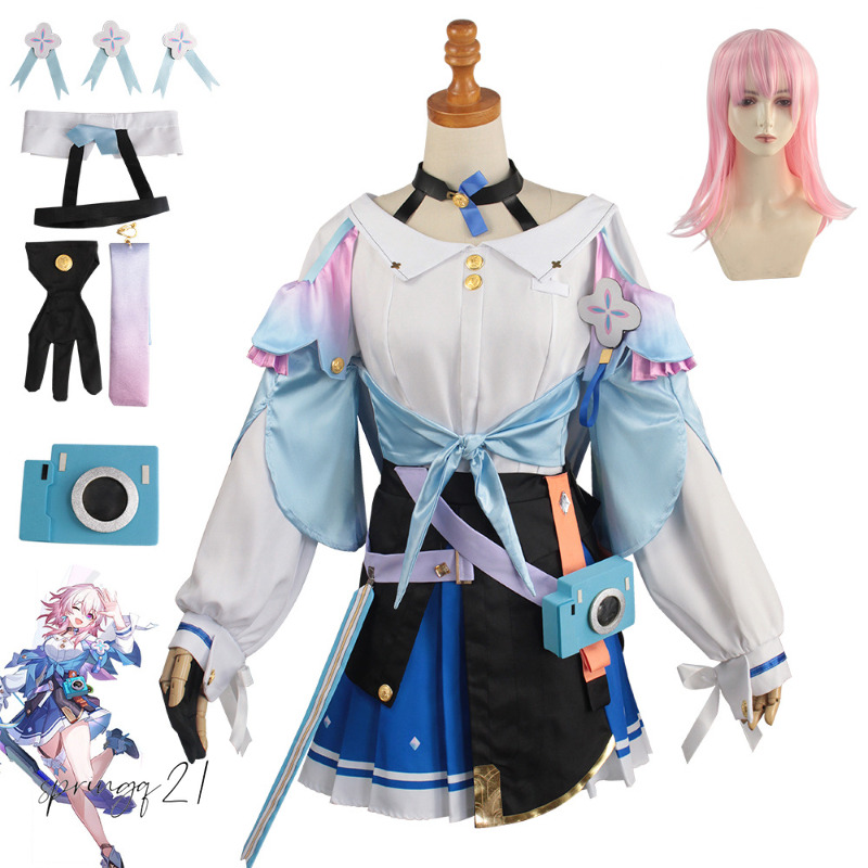 CoCos-SSS Game Honkai Star Rail March 7th Cosplay Costume Game