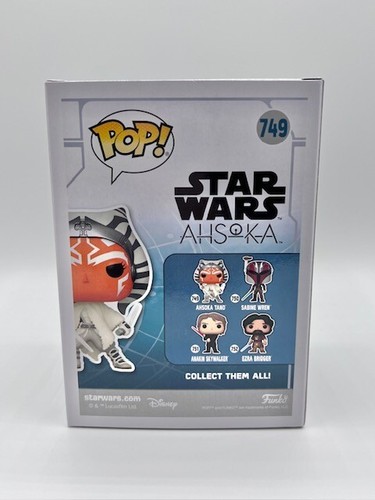 Funko POP! Star Wars: Ahsoka - Ahsoka Tano (mantello bianco) #749 - Nuovo con scatola - Foto 2 di 6