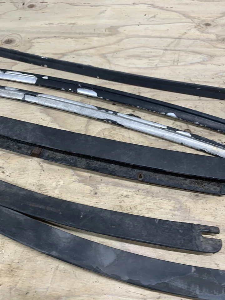 Ford Mustang Mercury Capri 1979-1986 carrocería de zorro juego de molduras de parabrisas delantero fabricante original GT LX Foto 4 de 4