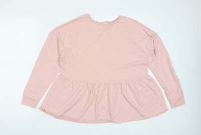 Matalan Damen Sweatshirt rosa Baumwollmischung Größe M