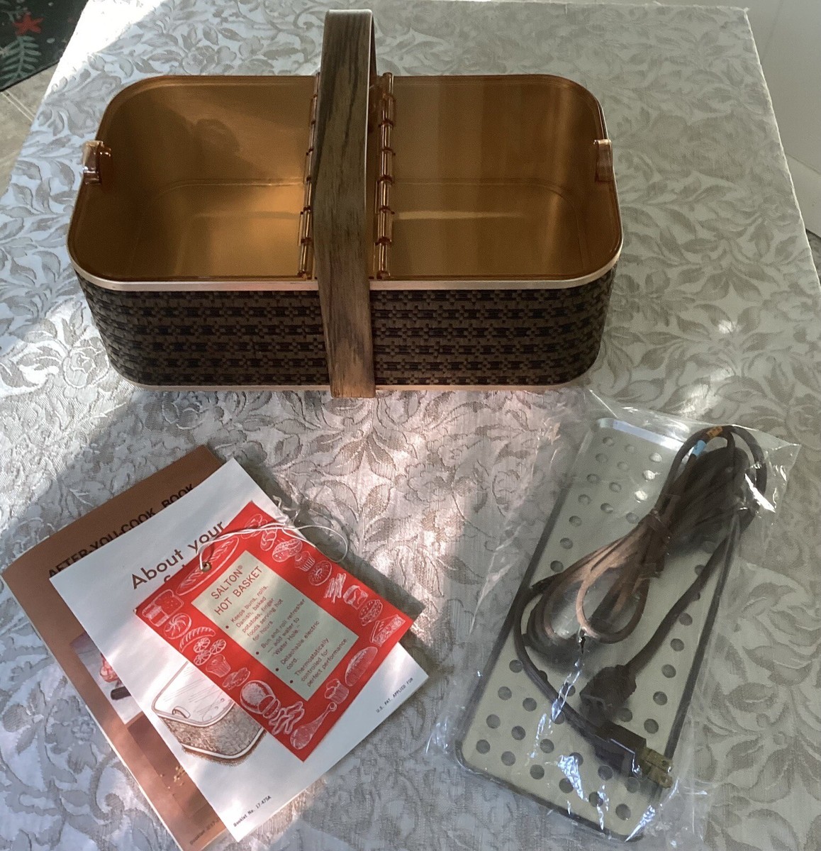 NOS Vintage Salton Hot Basket - Model BH-5 | eBay