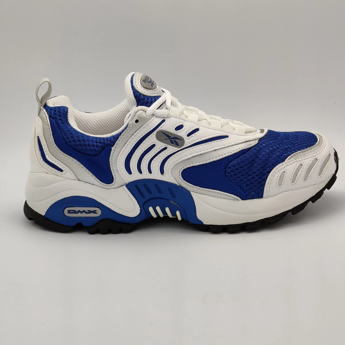 Lokomotiv Åre Modtager Reebok Womens Storm DMX Cyshioned Running Shoes - White/Blue - UK 4.5 | eBay