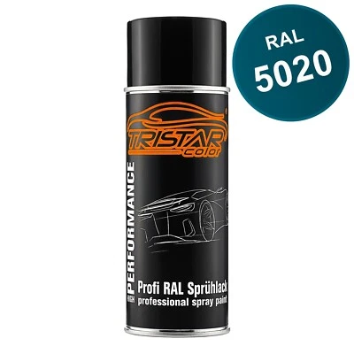 TRISTARCOLOR RAL 5020 Ozeanblau Spraydose alle Glanzgrade Varianten
