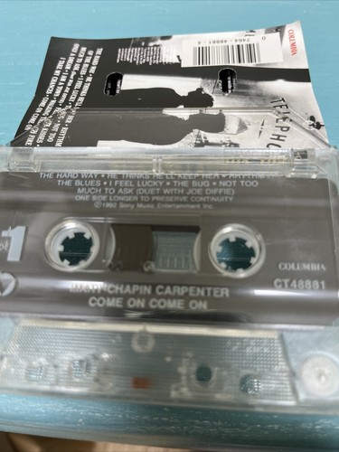 MARY CHAPIN CARPENTER- 3 CASSETTE LOT COME ON-STONES IN ROAD-SHOOTING STRAIGHT - Picture 7 of 8