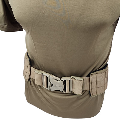 Used Serviceable Coyote Blackhawk! STRIKE Padded Patrol Belt *mocinc.1982*