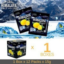 1 X Himalaya Salt Sport Mint Candy Lemon Flavour Throat Soothing 12 pack