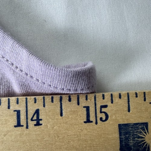 Art Class Spaghetti Strap Top XL 14/16 Girls Pale Violet Lettuce Hem NEW No Tags - Picture 6 of 7