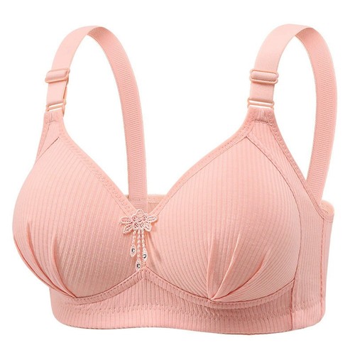 Women's Thin Underwear Bra No Underwire Push Up Bra For Senior - Picture 19 of 38