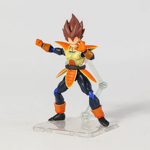 15cm New SHF D.B Z Vegeta Battle Dress Action Figure Statue Model Toy Box KO. - Picture 10 of 12